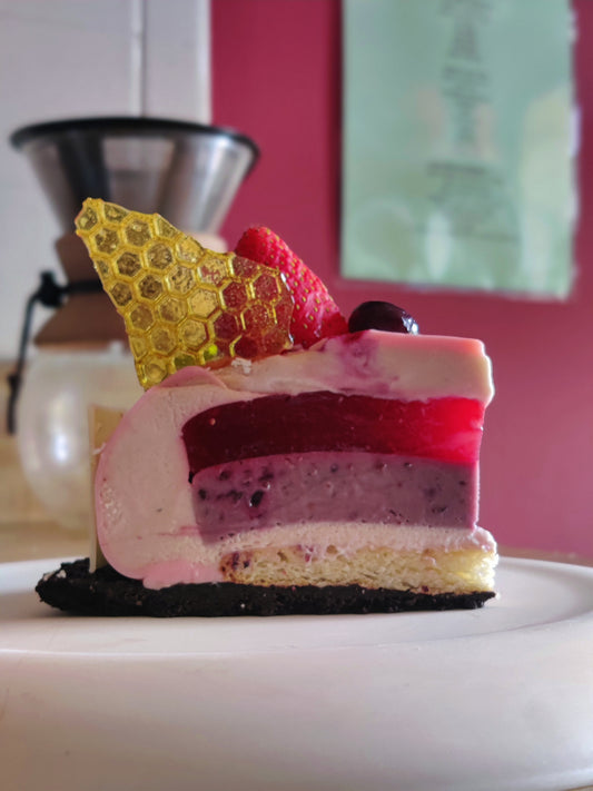 Entremet aux Framboises